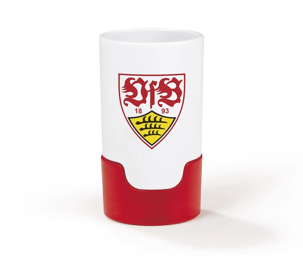 VfB Stuttgart Flaschenausgießer VfB Stuttgart, Bier-Aufbereiter passend für Glas- PET-Flaschen von VfB Stuttgart