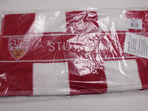 VfB Stuttgart Handtuch Blockstreifen 50x100 cm von VfB Stuttgart