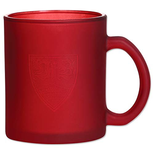 VfB Stuttgart Tasse rot mit Wappen Glastasse 0,3 l von VfB Stuttgart
