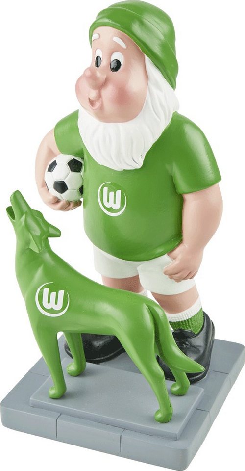 VfL Wolfsburg Gartenzwerg Gartenzwerg heulender Wolf von VfL Wolfsburg