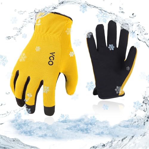 Vgo... 1Paar 5℃/41°F Winterarbeitshandschuhe, Sicherheitshandschuhe für kaltes Wetter, Kühlhaus- oder Gefrierhandschuhe(AL8736FL) von Vgo...