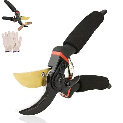 Gardenslicer Pro | Hochleistungs-Gartenschere, Hermhoffer Gardena Gartenschere for Branches Up to 3 Cm, Extra Sharp Shirogami Steel Rustproof Blade- Ergonomic, Hand Friendly (1pc) von Vgpbphj