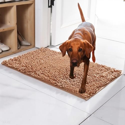 Vgpbphj Premium - CleanyMat, Schmutzfangmatte für Hund & Mensch, Eingangsmatte Besteht Für jeden Untergrund geeignet, rutschfest Und Maschinenwaschbar Fußmatte (B, 80 * 120cm) von Vgpbphj