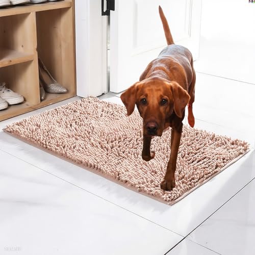 Vgpbphj Premium - CleanyMat, Schmutzfangmatte für Hund & Mensch, Eingangsmatte Besteht Für jeden Untergrund geeignet, rutschfest Und Maschinenwaschbar Fußmatte (E, 60 * 90cm) von Vgpbphj
