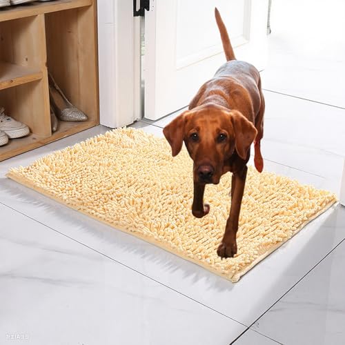 Vgpbphj Premium - CleanyMat, Schmutzfangmatte für Hund & Mensch, Eingangsmatte Besteht Für jeden Untergrund geeignet, rutschfest Und Maschinenwaschbar Fußmatte (F, 80 * 120cm) von Vgpbphj