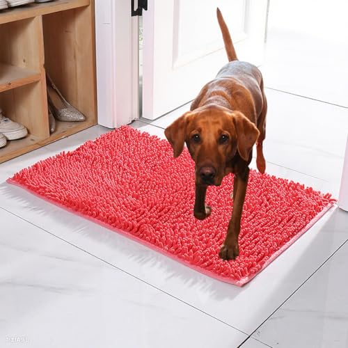 Vgpbphj Premium - CleanyMat, Schmutzfangmatte für Hund & Mensch, Eingangsmatte Besteht Für jeden Untergrund geeignet, rutschfest Und Maschinenwaschbar Fußmatte (H, 60 * 90cm) von Vgpbphj