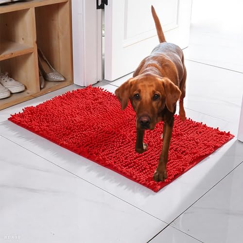 Vgpbphj Premium - CleanyMat, Schmutzfangmatte für Hund & Mensch, Eingangsmatte Besteht Für jeden Untergrund geeignet, rutschfest Und Maschinenwaschbar Fußmatte (I, 60 * 90cm) von Vgpbphj