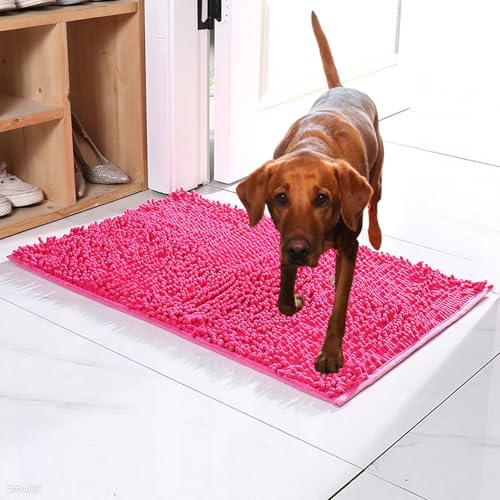 Vgpbphj Premium - CleanyMat, Schmutzfangmatte für Hund & Mensch, Eingangsmatte Besteht Für jeden Untergrund geeignet, rutschfest Und Maschinenwaschbar Fußmatte (J, 80 * 120cm) von Vgpbphj