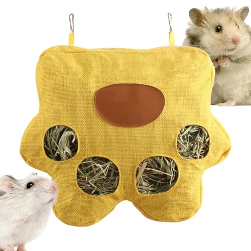 Chinchilla Hay Feeder, Hasenheu-Ständer | Kleines Tier-Feederregal – waschbare Snack-Rack mit 4 Löchern für die Pflege von Lebensmitteln für die Ernährung Chinchilla Hay Feeder, Hasenheu-Ständer | Kleines Tier-Feederregal – waschbare Snack-Rack mit 4 Löchern für die Pflege von Lebensmitteln für die Ernährung von Vgvgaj