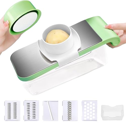 Gemüseschneider – Multifunktionaler Zerkleinerer für Karotten | Gemüseschneider, manuell, für Käse, Obst, Kohl, Zubereitung von Mahlzeiten, Küche, Haus, Camping Gemüseschneider – Multifunktionaler Zerkleinerer für Karotten | Gemüseschneider, manuell, für Käse, Obst, Kohl, Zubereitung von Mahlzeiten, Küche, Haus, Camping von Vgvgaj