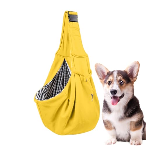 Haustiertransporter - Handfreie sichere Hundetragetasche - Handfreier, sicherer Tragegurt für kleine Hunde, Welpen-Tragetasche mit verstellbarem Riemen für Outdoor, Reisen, Haustiertransporter - Handfreie sichere Hundetragetasche - Handfreier, sicherer Tragegurt für kleine Hunde, Welpen-Tragetasche mit verstellbarem Riemen für Outdoor, Reisen, von Vgvgaj