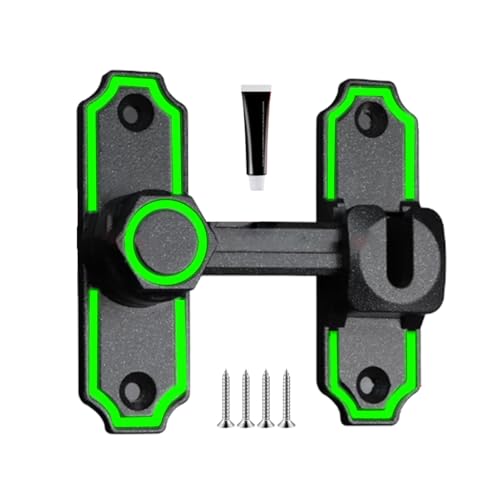 Riegel für Schuppentür – Schiebetürschloss | sicherer Verschluss für Schublade, Fenster, Keller, Badezimmer, Garage, Käfig, Tiere und Garten Riegel für Schuppentür – Schiebetürschloss | sicherer Verschluss für Schublade, Fenster, Keller, Badezimmer, Garage, Käfig, Tiere und Garten von Vgvgaj