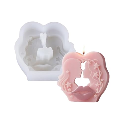 Silikon Kerzenformen | Schokoladen Paar-Form Für Dekorative Zwecke | Romantisch Einfache Entformung Silicone Handwerk Form Für Epoxy Harz Gips Aromatherapie Schokolade Deko Heimdekoration Kreativproje Silikon Kerzenformen | Schokoladen Paar-Form Für Dekorative Zwecke | Romantisch Einfache Entformung Silicone Handwerk Form Für Epoxy Harz Gips Aromatherapie Schokolade Deko Heimdekoration Kreativproje von Vgvgaj
