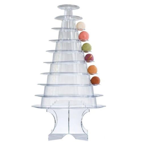 Transparenter Macaron Präsentationsständer mit Socke 10 Ebenen Macaron Tabletttt 46x33cm Runde Macarons DisplayRack PVC Cupcake Dessertständer Lebensmittel Gebäck Servierplatte Geburtstag Hochzeit Transparenter Macaron Präsentationsständer mit Socke 10 Ebenen Macaron Tabletttt 46x33cm Runde Macarons DisplayRack PVC Cupcake Dessertständer Lebensmittel Gebäck Servierplatte Geburtstag Hochzeit von Vgvgaj