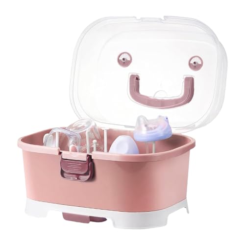 Vgvgaj Babyflaschen Organizer | Tragbare Große Aufbewahrungsbox Mit Deckel Für Flaschen,Staubgeschützte Aufbewahrung Für Küche Spüle Schrank Kühlschrank Spülmaschine Waschen Vgvgaj Babyflaschen Organizer | Tragbare Große Aufbewahrungsbox Mit Deckel Für Flaschen,Staubgeschützte Aufbewahrung Für Küche Spüle Schrank Kühlschrank Spülmaschine Waschen von Vgvgaj