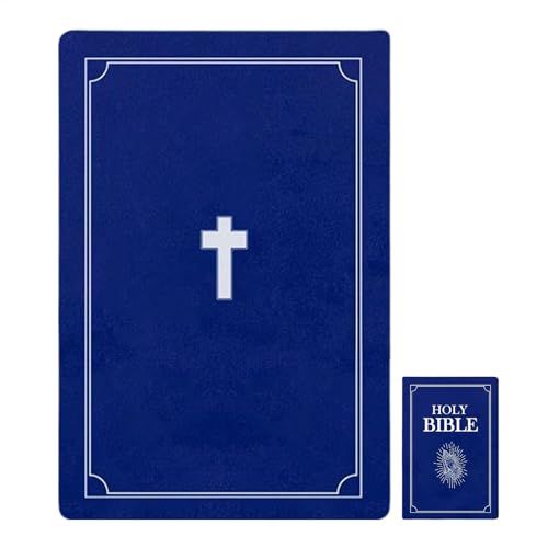 Vgvgaj Blue Heilige Bibel-Kissen Gemütliches Glaube-Bibel-Kissen Buchform Holy Bible Stuffed Plushie Aufklappbares Buch Plüschkissen Bibelkissen Buch Plüsch Glaubens Bibel Kissen 33x22.3 cm Vgvgaj Blue Heilige Bibel-Kissen Gemütliches Glaube-Bibel-Kissen Buchform Holy Bible Stuffed Plushie Aufklappbares Buch Plüschkissen Bibelkissen Buch Plüsch Glaubens Bibel Kissen 33x22.3 cm von Vgvgaj