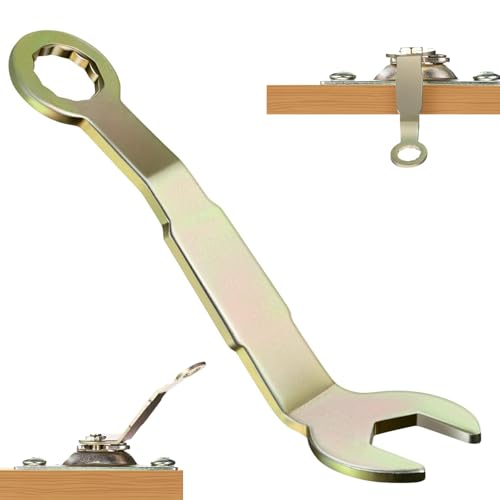 Vgvgaj Einstellwerkzeug für Türscharnier, Einstellschlüssel, drehbar, klappbar, für Tür und Tasche, ergonomisch, 9,5 mm, für Reparatur von Eisenwaren, Haus, Möbel, Schrank, Schlafzimmer, Wohnmobil von Vgvgaj