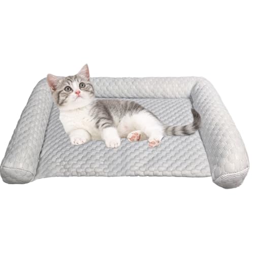 Vgvgaj Kühlendes Bett für Tiere – frische Matte für Haustiere, tragbare Matratze für Käfig, Transport, Haus, Camping, Katzen, Hunde von Vgvgaj