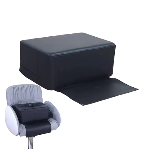 Vgvgaj Sitzerhöhung Friseurstuhl Kinder Salon Sitzerhöhung Kindersitz Sitzkissen Für Stylingstuhl En PU Sitzerhöhung Auto Kinder Verdicktes Kindersalon Haarschnittkissen von Vgvgaj