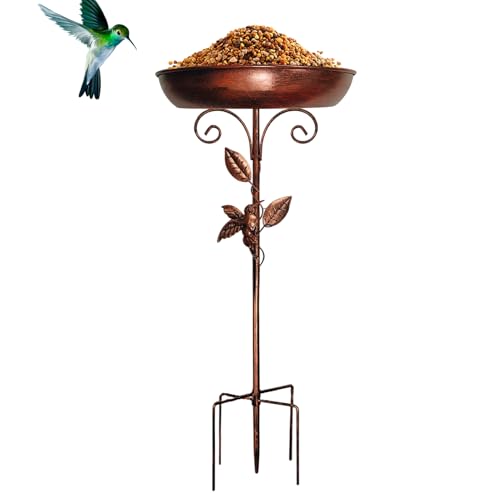 Vogelbecken für den Außenbereich, wetterfest, Vintage-Design für Garten, Balkon oder Landschaftsdekoration – Vogelbeobachtung in Natur Vogelbecken für den Außenbereich, wetterfest, Vintage-Design für Garten, Balkon oder Landschaftsdekoration – Vogelbeobachtung in Natur von Vgvgaj