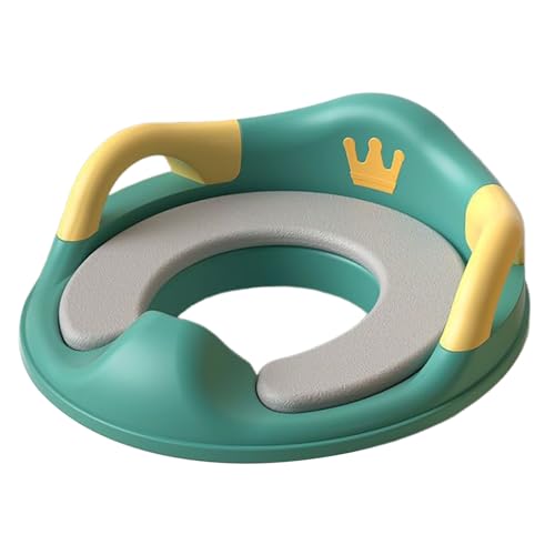 WC-Sitz mit Griff, 1 bis 8 Jahre, Toilettentrainer mit rutschfester Matte, Toilettentrainer mit Eclschutz, 37 x 34 x 10 cm, rutschfester Topftrainer WC-Sitz mit Griff, 1 bis 8 Jahre, Toilettentrainer mit rutschfester Matte, Toilettentrainer mit Eclschutz, 37 x 34 x 10 cm, rutschfester Topftrainer von Vgvgaj