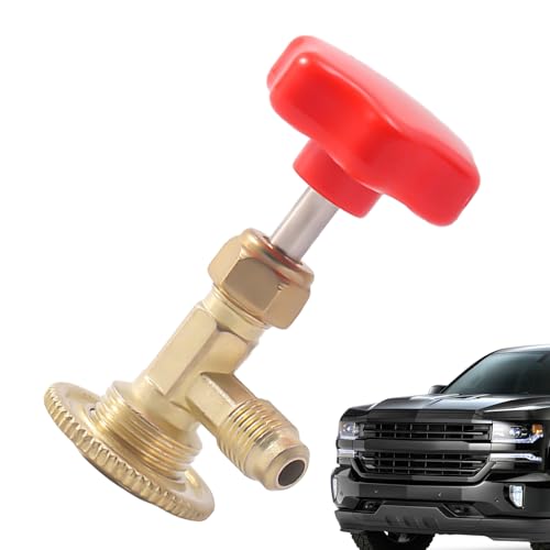 Wasserhahn für AC-Kühlmittelkanister, Flaschenöffner – Adapter zum Befüllen von Ventilen für Kfz- und LKW-Zubehör Wasserhahn für AC-Kühlmittelkanister, Flaschenöffner – Adapter zum Befüllen von Ventilen für Kfz- und LKW-Zubehör von Vgvgaj