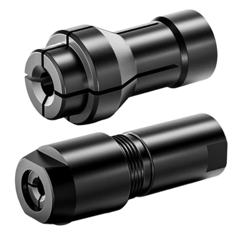 Winkelschleifer Adapter, 2 Stück Winkelschleifer Polieraufsatz Bohrerverbinder, 6 mm und 3 mm Bohrfutter Adapter Zubehör für Metallbearbeitung Präzisionsarbeit Rohrmontage Schweißarbeiten Wartungsarbe von Vgvgaj