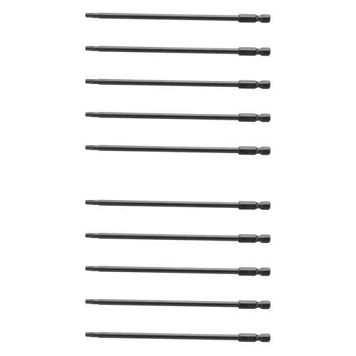 Vheolk 10X 1/4 Schaft T20 Magnetischer Torx Sicherheits Schraubendreher Bit 150mm Vheolk 10X 1/4 Schaft T20 Magnetischer Torx Sicherheits Schraubendreher Bit 150mm von Vheolk