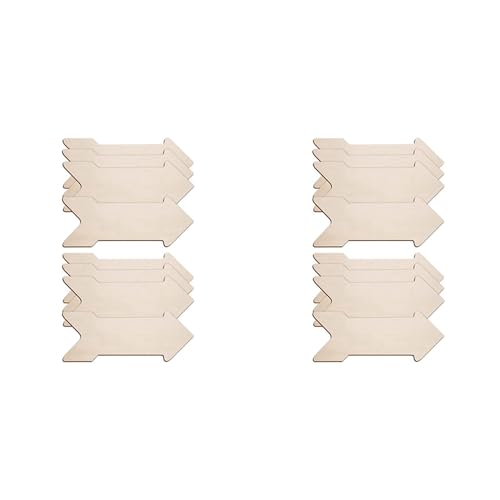 Vheolk 16 StüCk Ausschnitte Aus im Pfeilform, Unlackiertes Pfeil-Holzschild, zum AufhäNgen, Holztafel, Holzpfeilscheibe Vheolk 16 StüCk Ausschnitte Aus im Pfeilform, Unlackiertes Pfeil-Holzschild, zum AufhäNgen, Holztafel, Holzpfeilscheibe von Vheolk