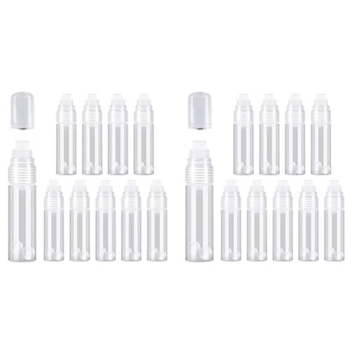 Vheolk 20Er-Pack NachfüLlbare Acrylfarben-Marker, 15 Mm, Leere Acryl-Marker, Klare WeißE Farbmarkierungsstifte für Steinmalerei, Vheolk 20Er-Pack NachfüLlbare Acrylfarben-Marker, 15 Mm, Leere Acryl-Marker, Klare WeißE Farbmarkierungsstifte für Steinmalerei, von Vheolk