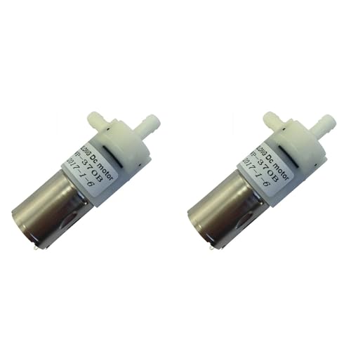 Vheolk 2X -370B DC Mini-Wasserpumpe 12 V Hochdruckpumpe Selbstansaugender Mini-Wasserpumpenmotor mit Durchfluss für Den Haushalt Vheolk 2X -370B DC Mini-Wasserpumpe 12 V Hochdruckpumpe Selbstansaugender Mini-Wasserpumpenmotor mit Durchfluss für Den Haushalt von Vheolk