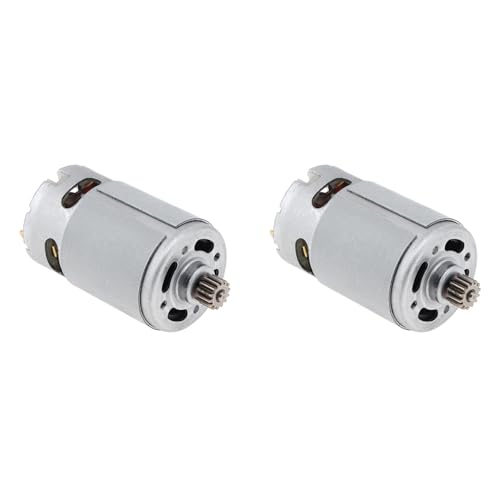 Vheolk 2X GRS550VC 14 ZäHne DC Motor 21500-29000RPM Lithium Bohrer Motor DC 12V für Wiederaufladbaren SäGe Schraubendreher von Vheolk