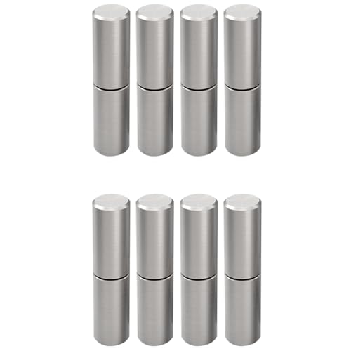 Vheolk 2X SchweißBare Tonnenscharniere 4, 4⅛ X 1 Hochleistungs-Torscharniere, AnschweißScharniere für EisentüRen, Metalltore, Kugellager von Vheolk
