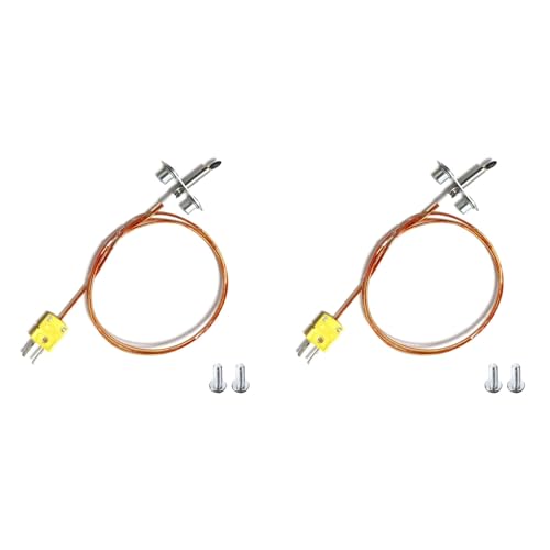 Vheolk 2X Thermoelement-Sonden-Kit Ersatzteile KIT0422 für D2 PRO 575/780-Serie und Ironwood 650/885 Holzgrill Vheolk 2X Thermoelement-Sonden-Kit Ersatzteile KIT0422 für D2 PRO 575/780-Serie und Ironwood 650/885 Holzgrill von Vheolk