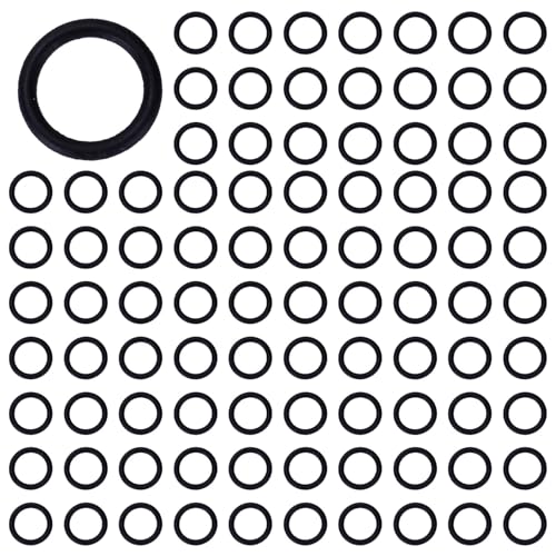 Vheolk 300 X Nitrilkautschuk O Ring Schwarz 11 mm X 15 mm X 2 mm Unterlegscheibe Versiegelungsbeutel Gummituellen von Vheolk