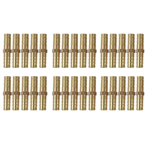 Vheolk 30Pcs 8Mm Innerer Durchmesser-Luft-Gas-Gerader -Rohr-Widerhaken-Koppler Vheolk 30Pcs 8Mm Innerer Durchmesser-Luft-Gas-Gerader -Rohr-Widerhaken-Koppler von Vheolk