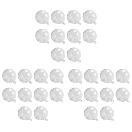 Vheolk 3X Nagelneue Transparente ÖFfenbare Plastik Dekorationen zu Weihnachten und Transparente Weihnachten Dekoration Geschenk Box 3CM von Vheolk
