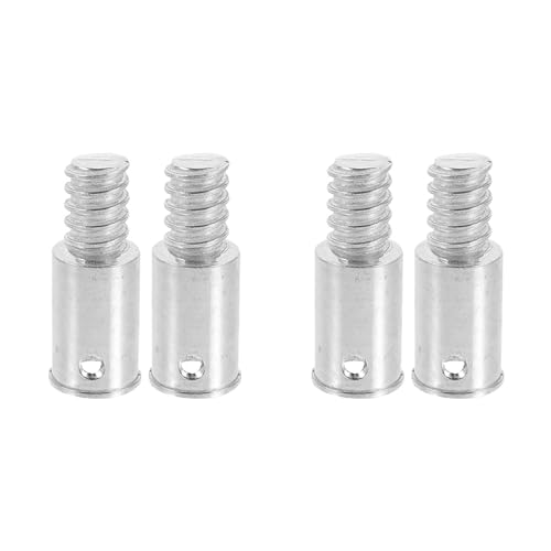 Vheolk 4-Teiliges -Reparaturset für Gewindespitzen, Aluminium-Gewindegriffspitzen für 0,72- oder Metallstangen von Vheolk
