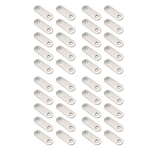 Vheolk 50Mm X 16Mm Gerade Reparatur Verbindung Ausbessern Flache Platte Halterung 40St Vheolk 50Mm X 16Mm Gerade Reparatur Verbindung Ausbessern Flache Platte Halterung 40St von Vheolk
