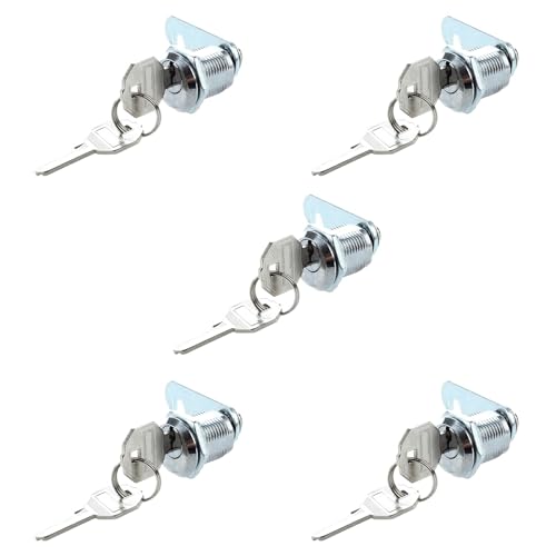 Vheolk 5X Dreschrollenschloss für die Briefkastenschublade 20Mm von Vheolk