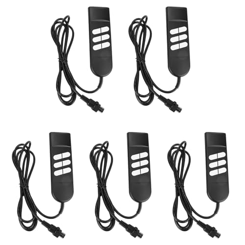 Vheolk 5X Elektrische Liege Sessel Controller 6 Tasten 5 Pins Hand Schalter für Haushalts GeräTe Verstellbare Bett Heben StüHle Liegen Vheolk 5X Elektrische Liege Sessel Controller 6 Tasten 5 Pins Hand Schalter für Haushalts GeräTe Verstellbare Bett Heben StüHle Liegen von Vheolk