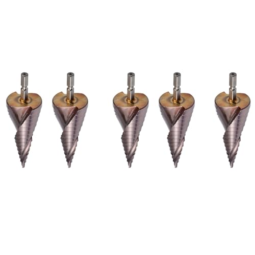 Vheolk 5X M35 HSS Co Stufen Bohrer Bohrer 4-32 mm Edelstahl Metall Loch SäGe Werkzeug Set Hex von Vheolk