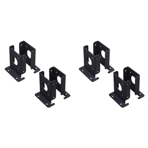 Vheolk 8-Teiliges Verstellbares Holzzaun-Pergola-Pfosten-Basishalterungs-Set, Robuste Pfostenanker-Basishalterungen für DeckgeläNder-Briefkasten Vheolk 8-Teiliges Verstellbares Holzzaun-Pergola-Pfosten-Basishalterungs-Set, Robuste Pfostenanker-Basishalterungen für DeckgeläNder-Briefkasten von Vheolk