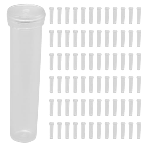 Vheolk Blumen RöHre 400Er-Pack Blumen RöHre, Blumen Ampullen, Blumen Wasser RöHre für Blumen Arrangements, Durchsichtiger Kunststoff, 0,6 X 0,6 X 2,8, ÖFfnung 3 mm Vheolk Blumen RöHre 400Er-Pack Blumen RöHre, Blumen Ampullen, Blumen Wasser RöHre für Blumen Arrangements, Durchsichtiger Kunststoff, 0,6 X 0,6 X 2,8, ÖFfnung 3 mm von Vheolk