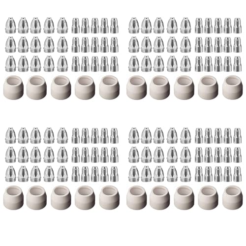 Vheolk P80 Plasma Elektroden Spitzen DüSe 1,5 100 Ampere Plasma Schneiden Verbrauchsmaterial ZubehöR 140 StüCk Vheolk P80 Plasma Elektroden Spitzen DüSe 1,5 100 Ampere Plasma Schneiden Verbrauchsmaterial ZubehöR 140 StüCk von Vheolk