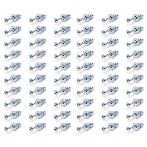 Vheolk Selbstbohrender Trockenbau-/Hohlwandankersatz Aus mit Schrauben (60 StüCk) von Vheolk