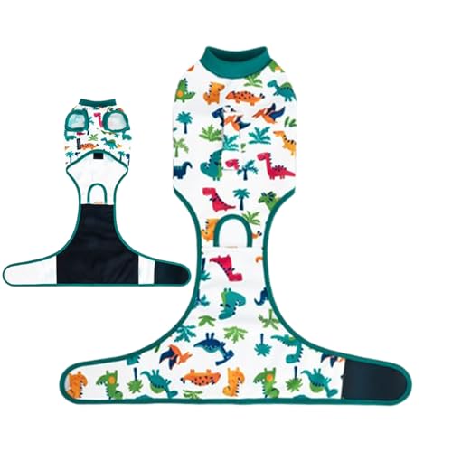 Vhjlfig Hund Recovery Suit - Anti Lecken Hund Kastration Recovery Suit Für Hündin - Atmungsaktive Hundebekleidung für tägliche Rehabilitation, Komfort, Welpen, Wunden, Schlaf, Innen- und Außenbereich, von Vhjlfig