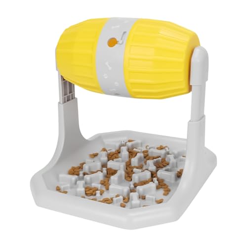 Vhjlfig Hundernapf Slow Feeder,Slow Feed Hundefutter Napf Puzzle Schüssel - Interaktives Fressspiel Für Hunde Katzen Im Haushalt Unterwegs Wohnzimmer von Vhjlfig