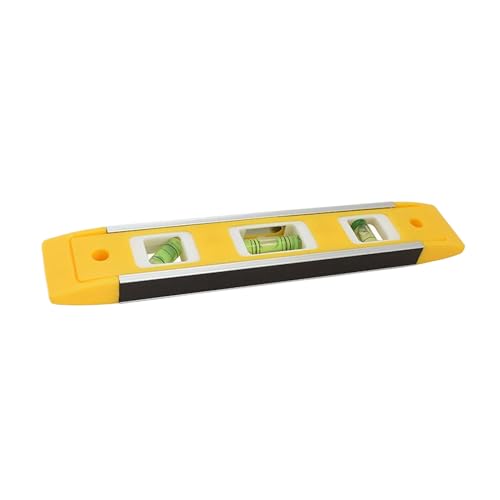 Vhjlfig Nivellierwerkzeug | Magnetische Wandnivellierhilfe | Ausgleichswaage Horizontal & Vertikal Für Holzarbeiten Küchenmontage Fliesenarbeiten Haus Garage von Vhjlfig