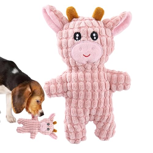 Vhjlfig Quietschendes Hundespielzeug – Interaktives Quietschspielzeug für die Zahnreinigung, Stimulation, Welpenkauer zur Bereicherung der Langeweile, zur Linderung von Langeweile, aggressives Vhjlfig Quietschendes Hundespielzeug – Interaktives Quietschspielzeug für die Zahnreinigung, Stimulation, Welpenkauer zur Bereicherung der Langeweile, zur Linderung von Langeweile, aggressives von Vhjlfig